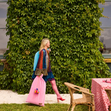 Kip & Co Pinky Velvet Santa Sack