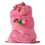 Kip & Co Pinky Velvet Santa Sack