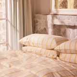 Kip & Co Popcorn Stripe Linen Quilt Cover