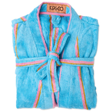 Kip & Co Aegean Stripe Bamboo Terry Bath Robe