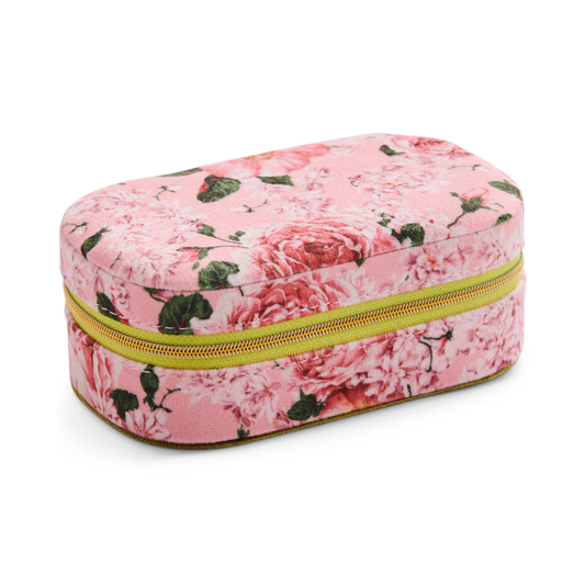 Kip & Co Rose Garden Travel Velvet Jewellery Box