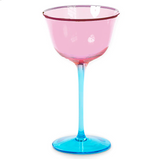 Kip & Co Rose With A Twist Mini Coupe Glass 2P Set