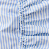 Kip & Co Seaside Stripe Organic Cotton Fitted Sheet