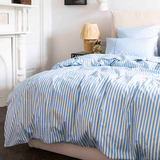 Kip & Co Seaside Stripe Organic Cotton Quilt Cover