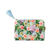Kip & Co Spring Is In The Air Velvet Cosmetics Purse