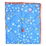Kip & Co Stars And Moon Organic Cotton Quilted Cot Bedspread