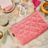 Kip & Co Strawberry Velvet Cosmetics Purse