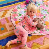 Kip & Co Follow The Sun Yellow Quilted Baby Play Mat