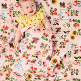 Kip & Co Sweet Life Organic Cotton Quilted Cot Bedspread Cot