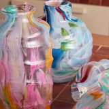 Kip & Co Swirl Portofino Round Vase