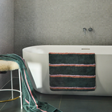 Kip & Co Wakame Crush Stripe Bath Mat
