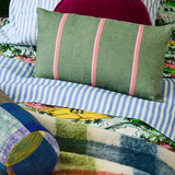 Kip & Co Wakame Crush Stripe Upholstery Rectangle Lounge Cushion