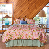 Kip & Co Warm Floral Breeze Organic Cotton Flat Sheet