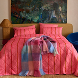 Kip & Co Wategos Soiree Stripe Organic Cotton Quilted Bedspread Large