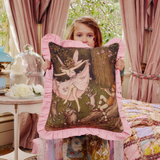 Kip&Co x Fairyland Rabbit Dance Frill Cushion