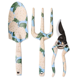 Kip & Co Hydrangea Blue Garden Tools and Gloves Set