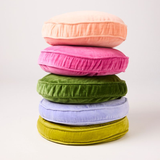 Kip & Co Pear Velvet Pea Cushion
