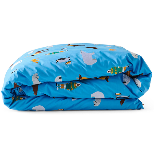 Kip & Co Arctic Circle Embroided Quilt Cover