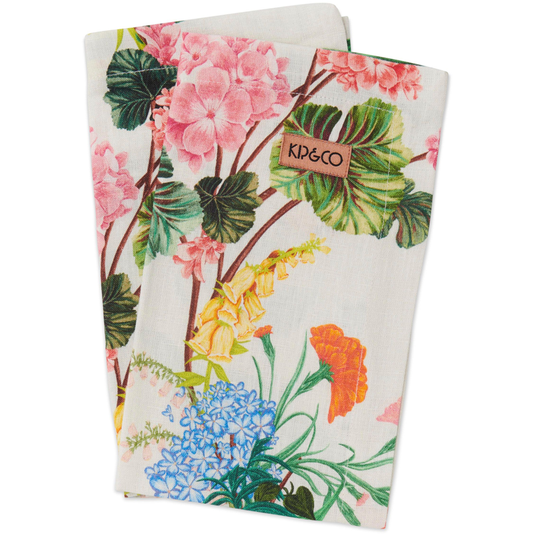 Kip & Co Bouquet Beauty Linen 4P Napkin Set