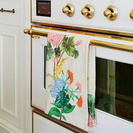 Kip & Co Bouquet Beauty Linen Tea Towel