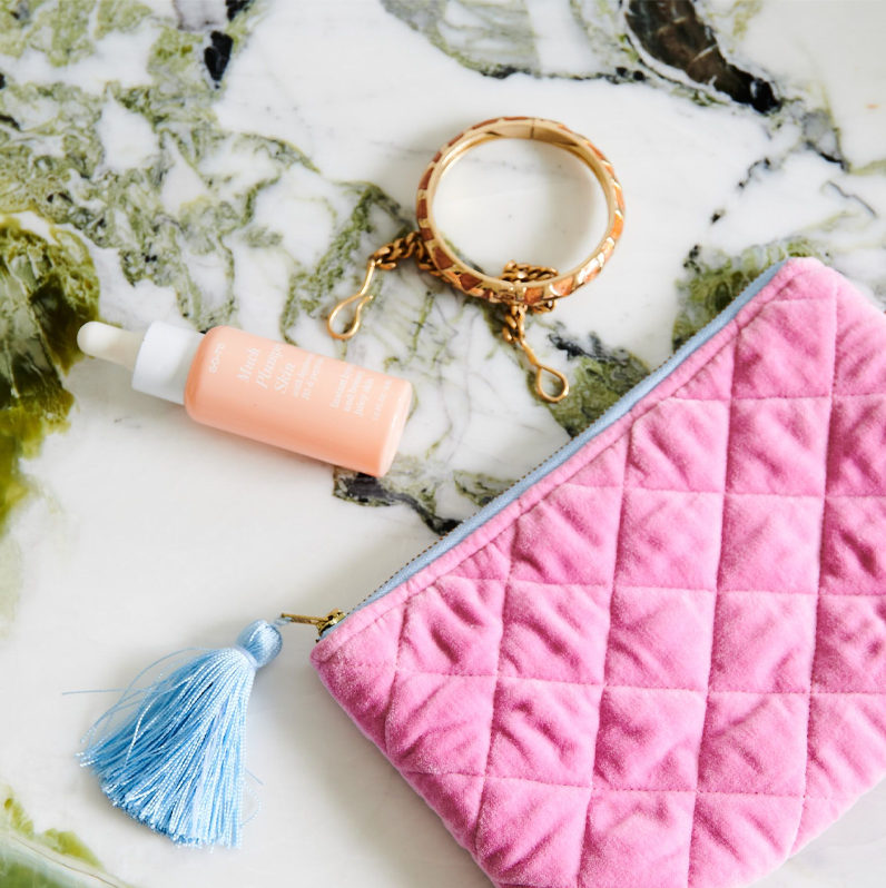 Kip & Co Candy Crush Velvet Cosmetics Purse