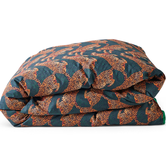 Kip & Co Cheetah Organic Cotton Quilt Cover