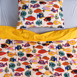 Kip & Co Fishy Business Organic Cotton Quilt Cover