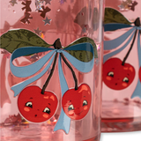 Konges Sløjd 2 Pack Glitter Cups Cherry Bow