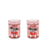 Konges Sløjd 2 Pack Glitter Cups Cherry Bow