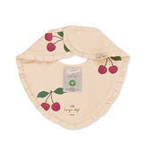 Konges Sløjd 2 Pack Frill Bibs - Ma Grande Cerise/Peach