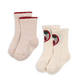 Konges Sløjd 2 Pack Cherry Rose Socks