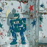 Konges Sløjd 2 Pack Glitter Cups Hero Robot