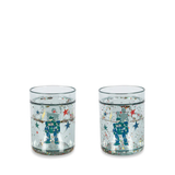 Konges Sløjd 2 Pack Glitter Cups Hero Robot