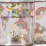 Konges Sløjd 2 Pack Glitter Cups Rainbow