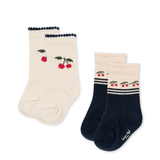 Konges Sløjd 2 Pack Cherry Mix Socks