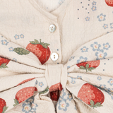 Konges Slojd Ava Bow Dress Marmelade Sun