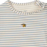 Konges Sløjd Basic Bodysuit Stripe Blue