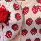 Konges Sløjd Belou Knit Cardigan Strawberry