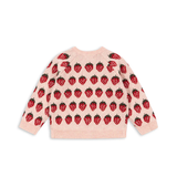 Konges Sløjd Belou Knit Cardigan Strawberry
