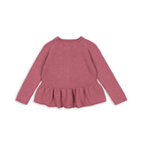 Konges Sløjd Cabby Frill Cardigan Deco Rose