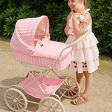 Konges Sløjd Cheeky Doll Pram Bubblegum Check
