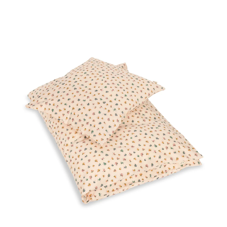 Konges Slojd Cot Duvet Cover Bloomie Blush