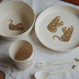 Konges Sløjd Dinner Set Tiger Ruggito