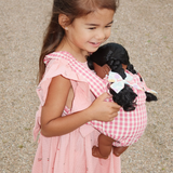 Konges Slojd Doll Carrier Bubblegum Check