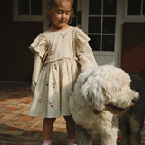 Konges Sløjd Elin Bow Dress Dot Miao Mist