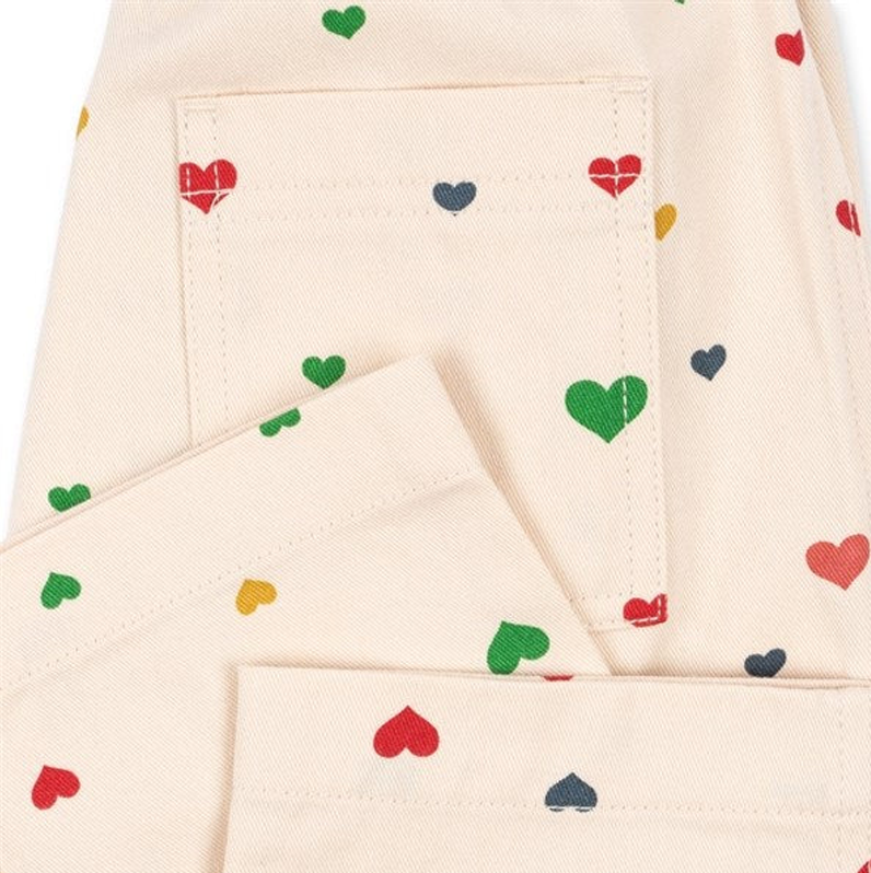 Konges Sløjd Fen Pants Multi Heart Blush