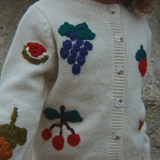 Konges Sløjd Fruity Cardigan Summer Sand