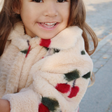 Konges Sløjd Fuzzie Coat Ma Grande Cerise