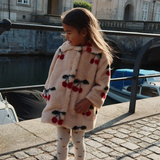 Konges Sløjd Fuzzie Coat Ma Grande Cerise