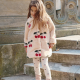 Konges Sløjd Fuzzie Coat Ma Grande Cerise